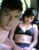 Semi Indo ML di Mobil sama pacar cantik